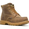 Wolverine Men's Floorhand 6" Steel Toe WP Work Boot -Tan- W221049