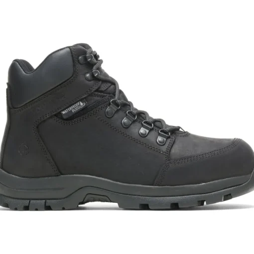 Wolverine Men's Grayson Mid Steel Toe WP Work Boot - Black - W211042
