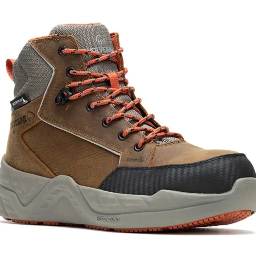 Wolverine Men's ProShift LX 6" Soft Toe WP Work Boot- Brown- W240002