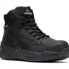 Wolverine Men's ProShift LX 6" Soft Toe WP Work Boot- Black- W240001