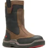 Wolverine Men's Raider Durashocks HD 10" WP Work Boot Brown W221005