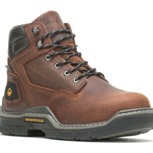 Wolverine Men's Raider Durashocks 6" C-Max Toe WP 400G Work Boot W211107