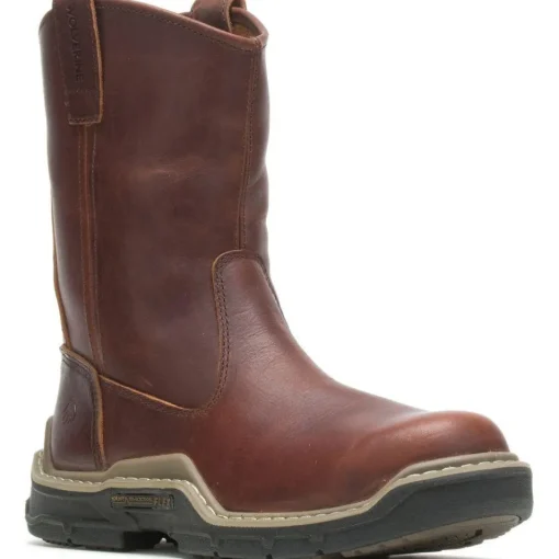 Wolverine Men's Raider Durashocks Soft Toe Wellington Work Boot- W210063
