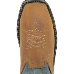 Wolverine Men's Rancher Arrow Steel Toe WP Western Work Boot- Blue - W241050