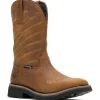 Wolverine Men's Rancher Flag Lx Steel Toe WP Work Boot -Brown- W241184