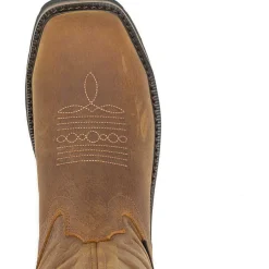 Wolverine Men's Rancher Flag Lx Steel Toe WP Work Boot -Brown- W241184