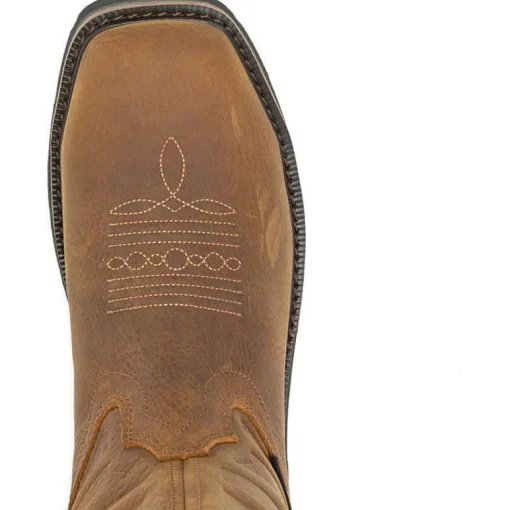 Wolverine Men's Rancher Flag Lx Steel Toe WP Work Boot -Brown- W241184