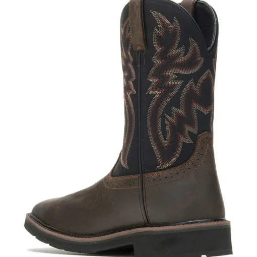 Wolverine Men's Rancher Soft Toe WP Western Work Boot- Brown- W10768