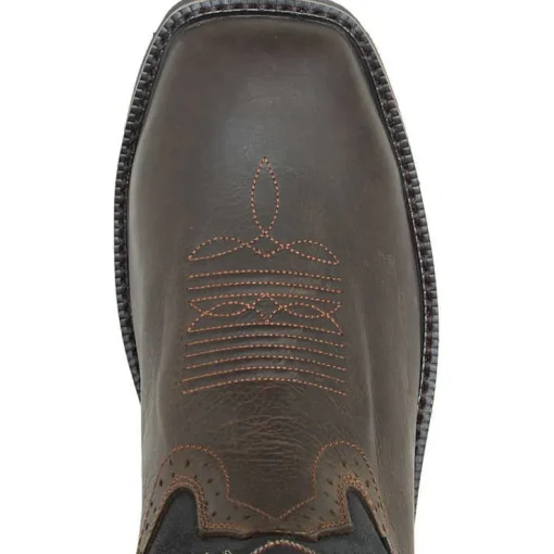 Wolverine Men's Rancher Soft Toe WP Western Work Boot- Brown- W10768