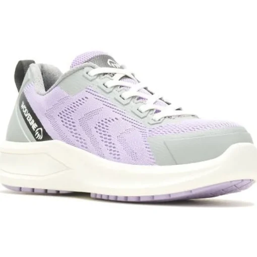 Wolverine Women's Bolt Durashocks Knit Work Shoe -Lavendar- W231009