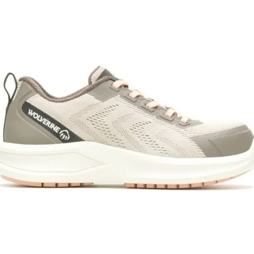 Wolverine Women's Bolt Durashocks Knit Carbonmax Work Shoe -Cement- W231010