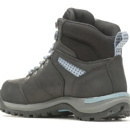 Wolverine Women's Chisel 6" Soft Toe WP Slip Resist Work Boot -Black- W230032