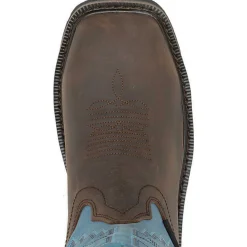 Wolverine Women's Rancher Arrow Steel Toe WP Western Work Boot- Blue- W241053