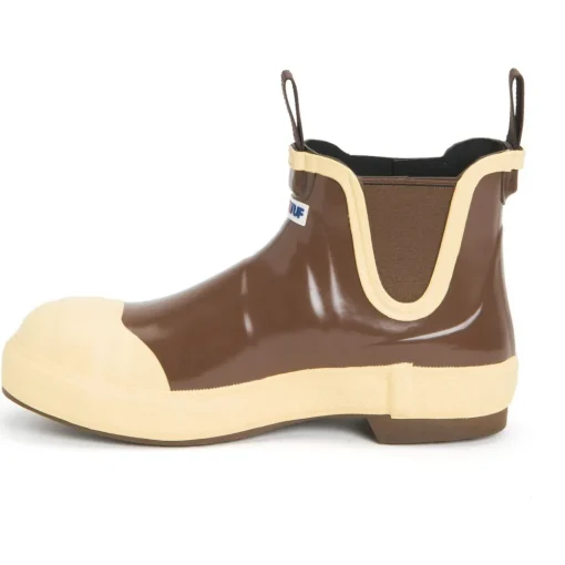 Xtratuf Men's 6" Legacy Ankle Deck Steel Toe WP Boot - Brown - LDB-STL