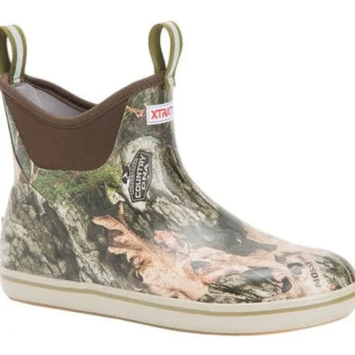 Xtratuf Men's Ankle 6" WP Mossy Oak DNA Deck Boot -Camo- XMABMDNA