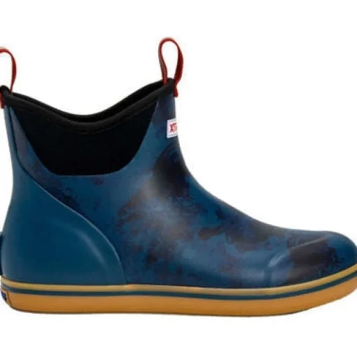 Xtratuf Men's Ankle Waterproof Slip Resistant Deck Boot -Blue- XMAB2RW