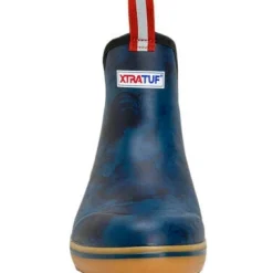 Xtratuf Men's Ankle Waterproof Slip Resistant Deck Boot -Blue- XMAB2RW