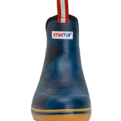 Xtratuf Men's Ankle Waterproof Slip Resistant Deck Boot -Blue- XMAB2RW