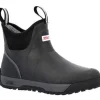 Xtratuf Men's Ice Fleege Lined WP Ankle Deck Work Boot -Black- AIMR000