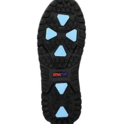 Xtratuf Men's Ice Fleege Lined WP Ankle Deck Work Boot -Black- AIMR000