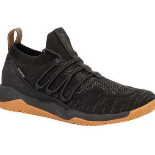 Xtratuf Men's Kiata Lace Up WP Sneaker Deck Work Shoe -Black- KIA000
