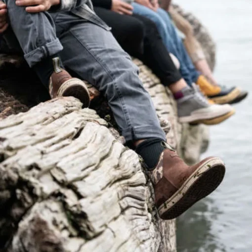 Xtratuf Men's Leather 6" WP Ankle Deck Work Boot -Camo- XALDCAM
