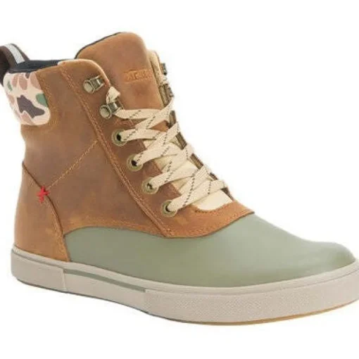 Xtratuf Men's Leather Lace 6" WP Ankle Deck Work Boot -Tan- LAL700