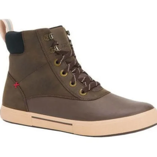 Xtratuf Men's Leather Lace 6" WP Ankle Deck Work Boot -Brown- LAL900