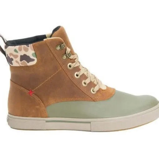 Xtratuf Men's Leather Lace 6" WP Ankle Deck Work Boot -Tan- LAL700