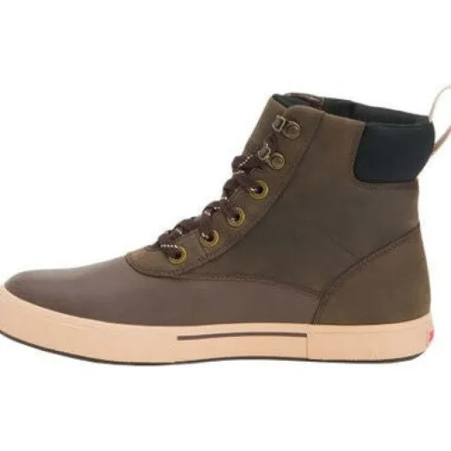 Xtratuf Men's Leather Lace 6" WP Ankle Deck Work Boot -Brown- LAL900