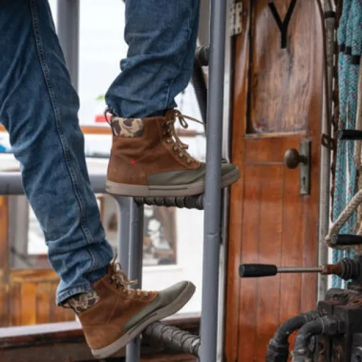 Xtratuf Men's Leather Lace 6" WP Ankle Deck Work Boot -Tan- LAL700
