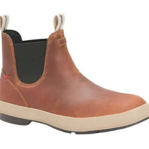 Xtratuf Men's Legacy Waterproof Leather Chelsea Boot - Brown - LCM700