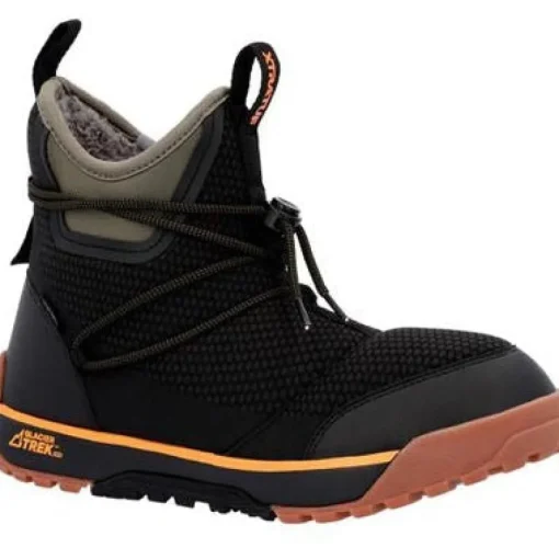 Xtratuf Men's Nylon Ice 6" Waterproof 200G Ankle Deck Boot -Black- AIMN003