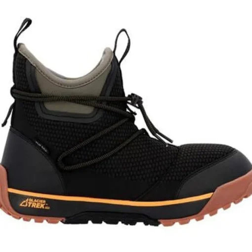 Xtratuf Men's Nylon Ice 6" Waterproof 200G Ankle Deck Boot -Black- AIMN003
