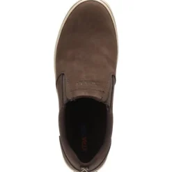 Xtratuf Men's Sharkbyte Leather Slip-On Outdoor Shoe- Chocolate- 22501