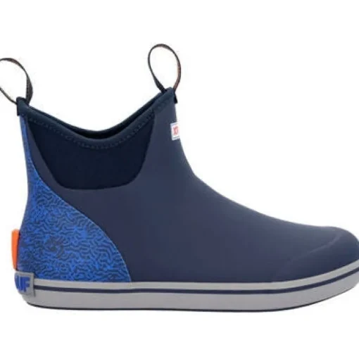 Xtratuf Men's Trolling Pack 6" WP Slip Resistant Ankle Deck Boot -Blue- XMAB2TP