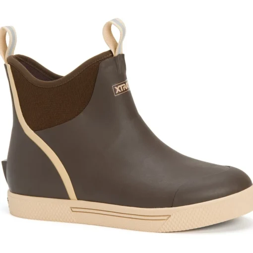 Xtratuf Men's Wheelhouse 6" Ankle Deck WP Boot - Brown - XMW-900