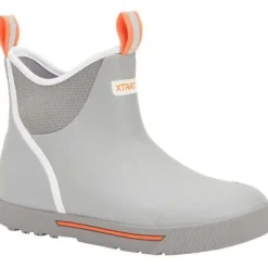 Xtratuf Men's Wheelhouse 6" WP Slip Resist Ankle Deck Boot -Grey- XMW101