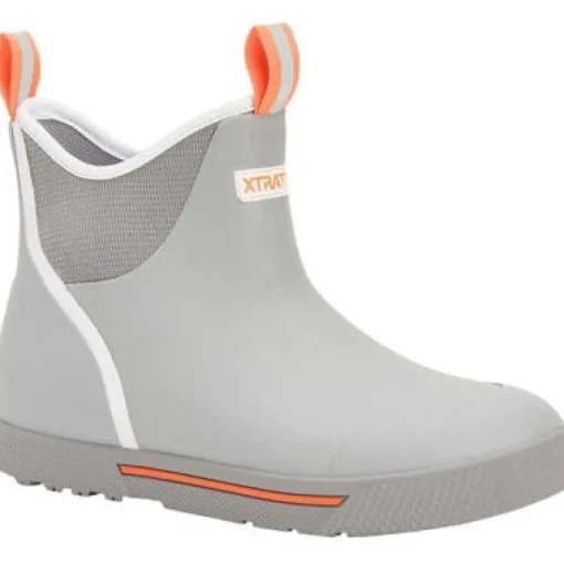 Xtratuf Men's Wheelhouse 6" WP Slip Resist Ankle Deck Boot -Grey- XMW101