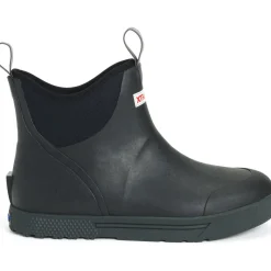 Xtratuf Men's Wheelhouse 6" Ankle Deck WP Boot - Black - XMW-000