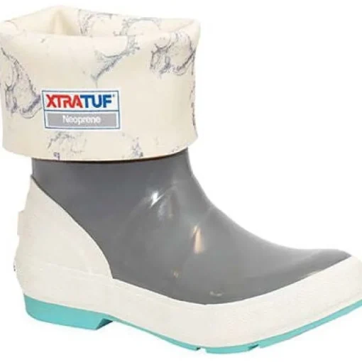 Xtratuf Women's 12" Waterproof Slip Resistant Legacy Boot -Grey- XWLM100