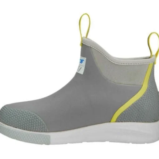 Xtratuf Women's Ankle 6" WP Slip Resist Deck Sport Boot -Grey- ADSW108