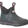 Xtratuf Women's Fleege Lined WP Ankle Deck Work Boot -Grey- AIWR100