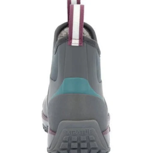 Xtratuf Women's Fleege Lined WP Ankle Deck Work Boot -Grey- AIWR100