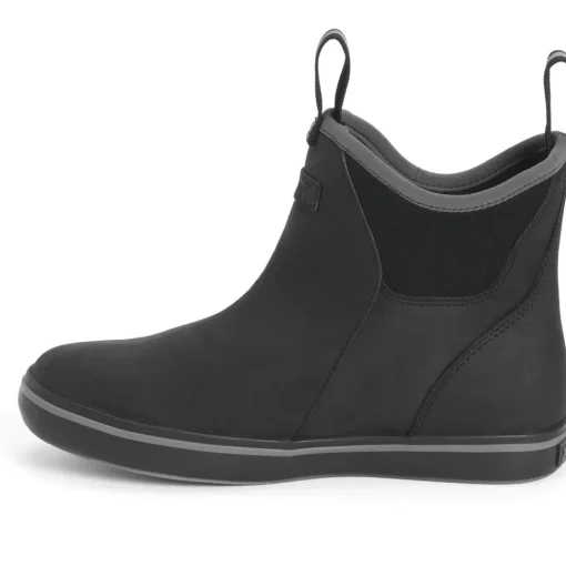 Xtratuf Women's Leather 6" Ankle Deck WP Work Boot - Black - XWAL-000