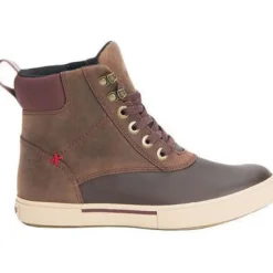 Xtratuf Women's Leather Lace 6" WP Ankle Deck Work Boot -Brown- LALW900