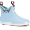 Xtratuf Women's Salmon Sisters 6" Ankle Deck WP Boot - Blue - XWAB-2BM